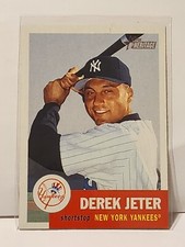 2002 Topps Heritage - #114 Derek Jeter