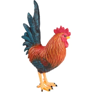 Rooster Ornament Simulation Model Outdoor Garden Sculpture Child - Picture 1 of 12