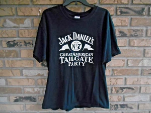 JACK DANIELS Old No. 7 "GREAT AMERICAN TAILGATE PARTY" T-Shirt SIZE LARGE - Picture 1 of 8
