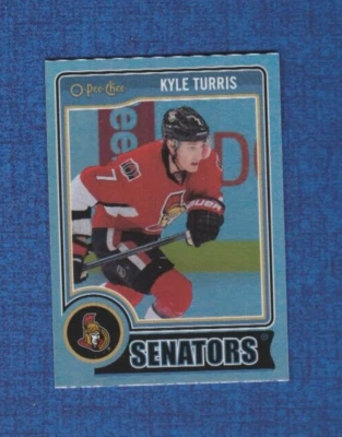 2014-15 OPC O-pee-chee Hockey FOIL # 166 Kyle Turris - Image 1 of 2
