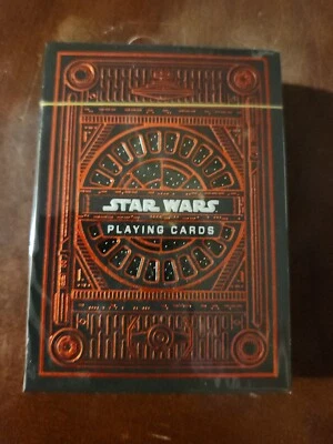 Theory 11 Star Wars Playing Cards, Red (Dark Side) Deck, Disney, New, Sealed - Image 1 of 2