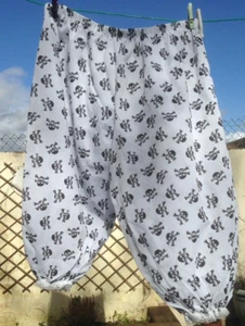 bloomers big n baggy plus size pirate /skulls (37) - Picture 1 of 5