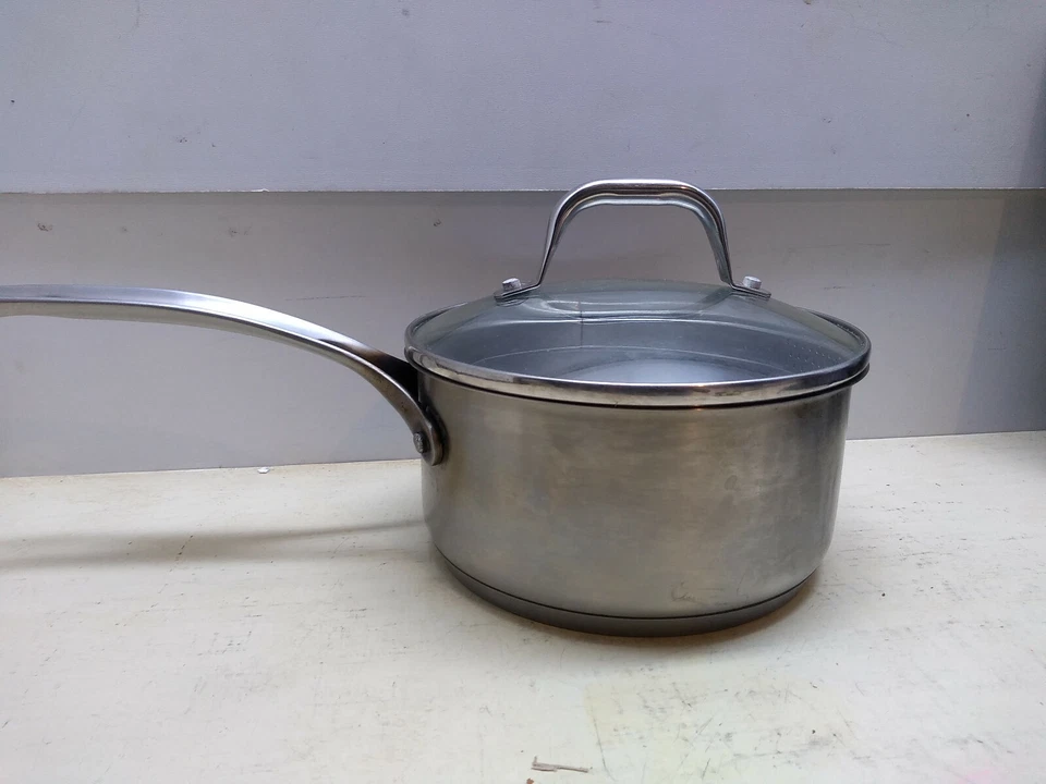 Cacerola Gordon Ramsay de 1,5 cuartos de galón de acero inoxidable para saltear sartén y tapa Foto 1 de 4