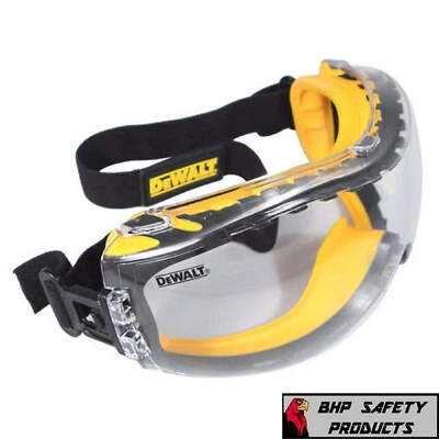  DeWalt DPG82-11 Corrector Transparente Antiniebla Sobre Gafas Gafas Gafas de Seguridad, 1 Par Foto 1 de 4