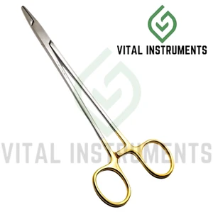 TC Mayo Hegar Needle Holder 8" Tungsten Carbide Surgical Inserts German Tool - Picture 1 of 1