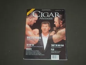1999 NOVEMBER/DECEMBER CIGAR AFICIONADO MAGAZINE - VINCE MCMAHON COVER - B 4523 - Picture 1 of 2