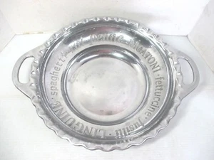 LENOX Butler's Pantry Large Handled Metalware Pasta Serving Bowl  18" x 15" x 4" - Picture 1 of 12