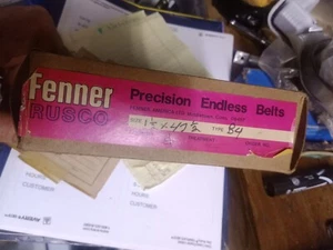 FENNER RUSCO PRECISION ENDLESS BELTS Type B4, 1.5" X 47.5" Lot Of 4 Belts - Picture 1 of 3