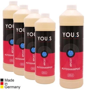 YOU.S Premium Care Autoshampoo Konzentrat biologisch abbaubar - 5x 1000 ml - Bild 1 von 4