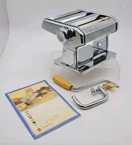 Marcato Roscan DeLuxe Pasta Roller Machine Hand Crank Noodle Maker Made in Italy - Picture 1 of 18