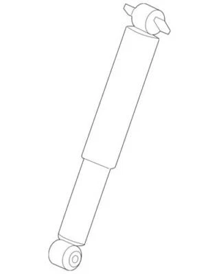 Amortiguador de suspensión base puntal genuino GM 2004-2012 Chevrolet GMC 20930995 Foto 1 de 2