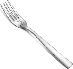 Ich gabel liebe dich Gabel mit Gravur Geschenk für jemanden Besonderen - Bild 1 von 2