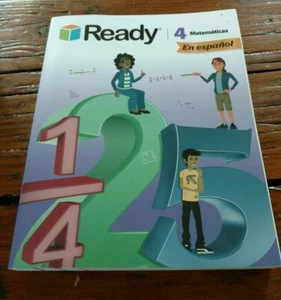 Ready 4 Matemáticas En Espanol Grade 4 Paperback – 2018 - Picture 1 of 6