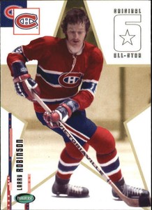 2003-04 Parkhurst Original Six Montreal Canadiens Hockey Card #68 Larry Robinson