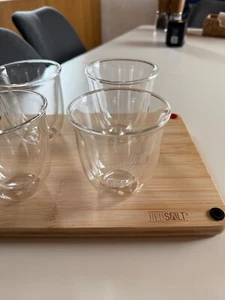 Delonghi Cappuccino-Kollektion, 270 ml, Set mit 4 doppelwandigen Gläsern - Bild 1 von 2
