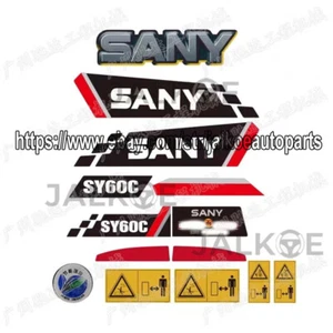 For SANY sy 60 75 95 135 155 205 235 285c-10 full car sticker excavator - Picture 1 of 19