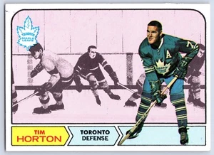 Tim Horton 1968-69 TOPPS 68-69 NR. 123 EX + 94091 - Bild 1 von 2
