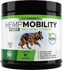 Senior Hemp Mobility - Hip & Joint Supplement for Senior Dogs with Hemp Oil