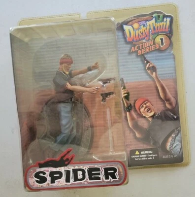 NUEVA FIGURA DUSTY TRAILS SERIE 1 ARAÑA 6" PULGADAS STREET BAD GUY! E30 Foto 1 de 2