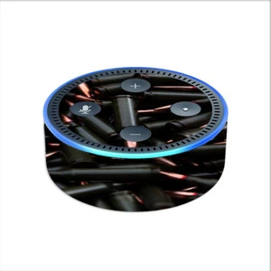 Autocollant Skin pour Amazon Echo Dot (2ème génération) / balles noir - Photo 1/1