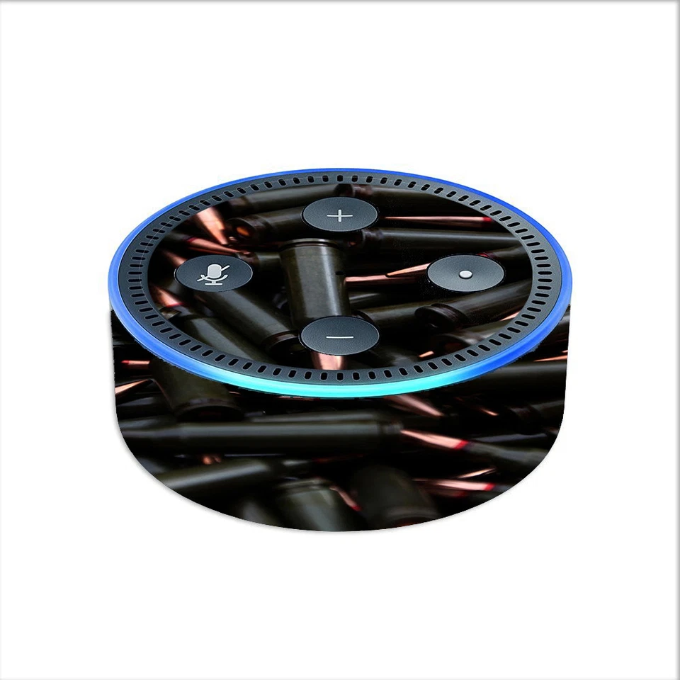 Skin Decal for Amazon Echo Dot (2nd gen) / bullets black - Image 1 of 1