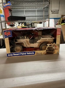 GI JOE 2002 Jeep Desert Patrol Vehicle New In Box - Picture 1 of 8
