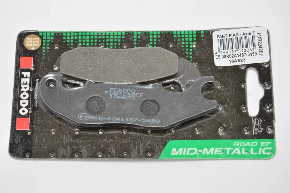 Pastiglie Freno Anteriore FANTIC TZ 170 SM 4T MOTARD 2011- 2013 FERODO FDB2242EF - Immagine 1 di 2