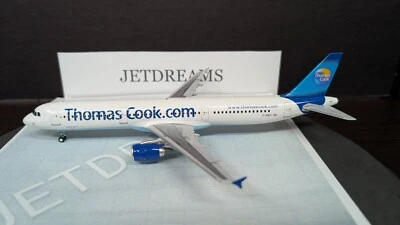 1/200 THOMAS COOK AIRLINES AIRBUS A321-200 2000'S COLORS G-NIKO GEMINI JETS - Image 1 of 4