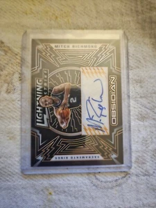 2020-21 Panini Obsidian - Lightning Strike Signatures Electric Etch Orange 15/50 - Picture 1 of 4