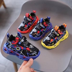 Kids Boys Girls Led Light Up Shoes Trainers Luminous Flashing Shoes Sneaker Size - Picture 1 of 9