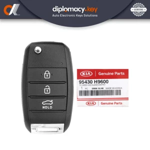 Genuine KIA Rio 2018-2019 Flip Remote Key 3 Buttons 433MHz 95430-H9600 - Picture 1 of 3