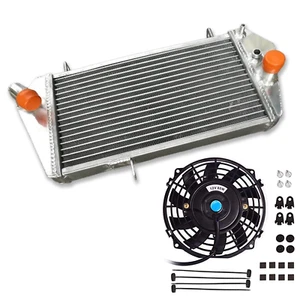 3Row Radiator &Fan for Aprilia Shiver 750 SL750 2007-2016 &DORSODURO 750 2009-16 - Picture 1 of 10