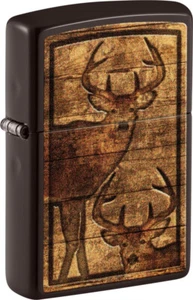 Paquete de regalo de metal ZIPPO Brown color Deers 60006421 - Imagen 1 de 4