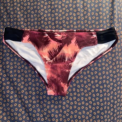 OP Mujer Traje de Baño Bikini Parte Inferior Traje de Baño Talla Mediana M Palmera Puesta de Sol Foto 1 de 4