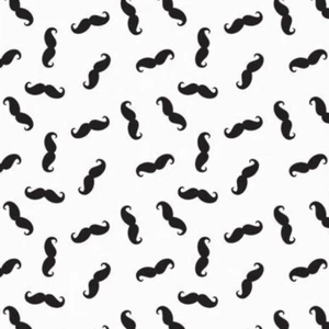 MUSTACHE Design Print Gift Grade Tissue Paper Sheets - 15" x 20" (Pack of 5) - Picture 1 of 1