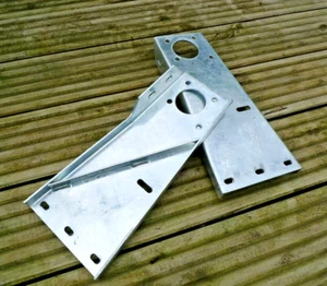 Land Rover Serie Schotthalterungen 2a S2a SWB LWB verzinkt 537535 537533 Paar - Bild 1 von 5