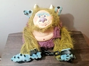 Vintage VERY RARE Beastly Buddies My Pet Monster Plush W/ Cuffs 1997 - Picture 1 of 13