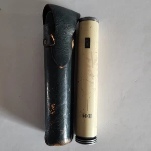 Vintage K&E Hand Held Bubble Level Surveyor with Leather Case (Keuffel & Esser) - Picture 1 of 6