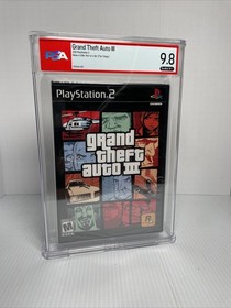 Grand Theft Auto III 3 PS2 Sealed Graded PSA 9.8 A++ Brand New Sealed