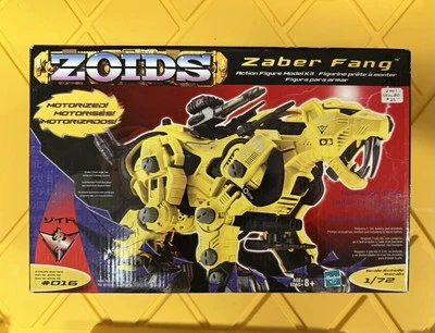 New Vintage Hasbro Zoids Zaber Fang Motorized 1/72 Action Figure Model Kit #016 - Image 1 of 2