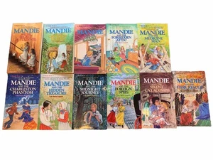 Lot of 11 Mandie Books by Lois Gladys Leppard Christian Mysteries 1990’s - Imagen 1 de 19