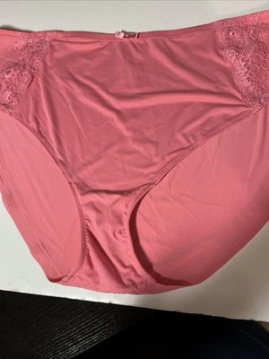 Bragas calzoncillos completas rosa intenso Secret Treasures para mujer XXXL (10) NUEVAS CON ETIQUETAS lazo de encaje Nylo Foto 1 de 4