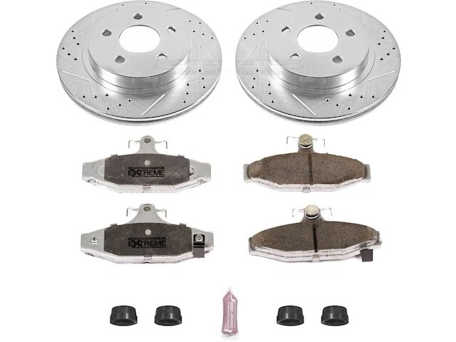 Kit de pastillas de freno trasero y rotor para 93-97 Chevy Pontiac Camaro Firebird PT23B6 Foto 1 de 1