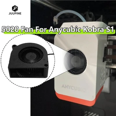 Für Anycubic Kobra S1 Combo Hotend Lüfter 5020 Kugellager Gebläse DC24V Axial - Bild 1 von 4