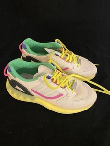 Size 7.5 - Adidas ZX 5000 Boost Wonder White Acid Yellow NWOT New (no box) Shoes - Picture 1 of 5