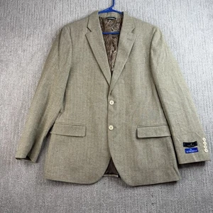 Nautica Active Stretch Sport Coat Men’s Size 40R Beige Khaki - Picture 1 of 9