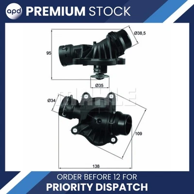 MAHLE TI-234-88 Thermostat Integral - Image 1 of 4