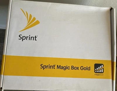 SPRINT MAGIC BOX GOLD U587-PSU-SP Cell Phone Signal 4g Signal Booster In Box - Image 1 of 4