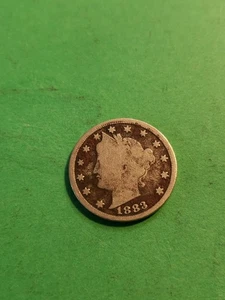 Nice 1883 V Nickel W/Cents Fine - Picture 1 of 2