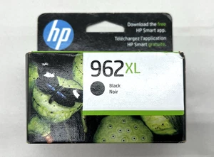 HP 962XL 3JA03AN 140 High Yield Black Ink exp Oct 2023 & Mar 2024 - Picture 1 of 6